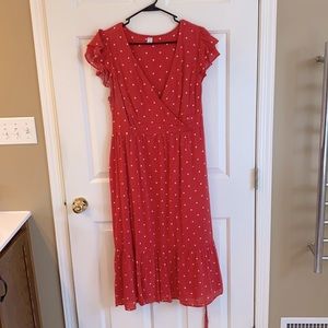 Old navy polka dot dress size L